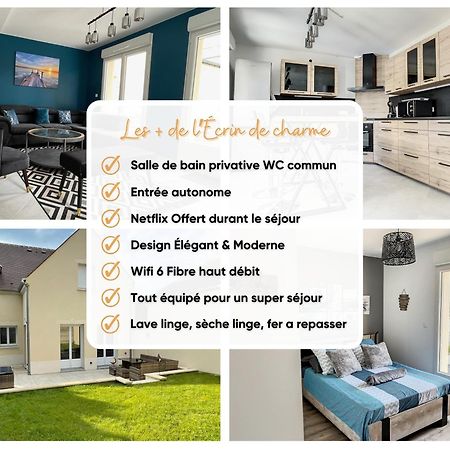 Chambre Songe Dans Maison Au Calme Compiègne Exterior foto
